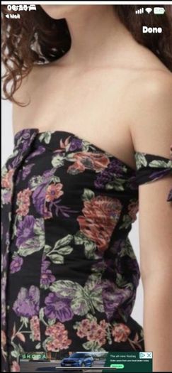 dress bnwt forever 21 off shoulder dress size large (14)