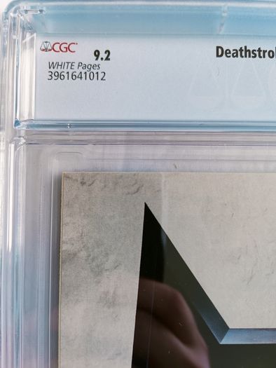 Deathstroke The Terminator  Issue 10 CBCS / CGC 9.2 Certified Graded Comic Framed  DC Marvel