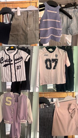 Bundle of girls clothes age 7-8