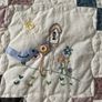 Handmade patchwork bed runner Image 9