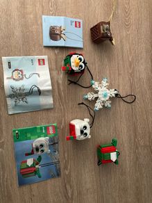 lego Christmas decorations