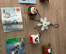 lego Christmas decorations