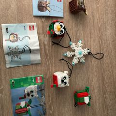 lego Christmas decorations