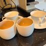Nespresso espresso machine, milk frother and cups Image 3