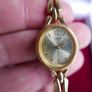 Women's Timex dress watch. Gold opalescent face. Water resistant Quartz Watch (works well Image 2