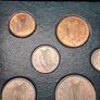 Ireland 1949 1951 1952 1953 Coin Set Half Crown to Farthing Superb Condition Coins!! Image 8
