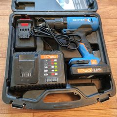 Dexter 20V Cordless Combi Hammer Drill Set + Battery, Fast Charger  Case