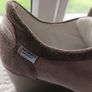 Marco Moreo wedge, soft suede & leather mint condition Image 5