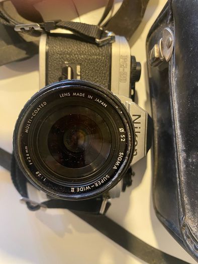 Nikon FG-20 and Sigma Super Wide II lens