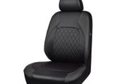 1pcs Universal Car Van Camper Seat Cover Set PU Leather Vehicle Cushion Full Surrounded Protector Pad Anti-Scratch Fit Sedan Suv Pick-up Truck