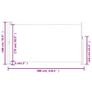 Patio Retractable Side Awning 180x300 cm Grey Image 2