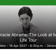 Tickets - Gracie Abrams