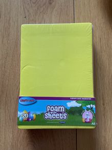 Foam sheets for arts and crafts Brand New