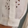 ZARA cream cotton/linen mix shirt dress Sz XXL(Fit 10-12UK) Image 10