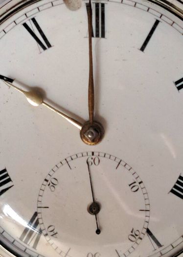 Silver Fusee Lever Pocket Watch - Berthold Muller,Twickenham - London 1873c