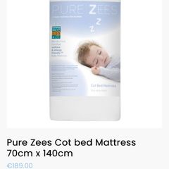Pure Zee's cot bed mattress