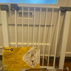 Safety 1st U-Pressure Fit Easy Close SecureTech Metal Gate