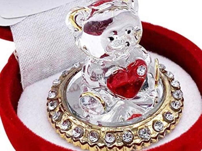 Red Rose Teddy Bear Gift GF BF Girlfriend Boyfriend Husband Wife Anniversary Birthday Xmas Christmas valentine's day Present (FREE POSTAGE)