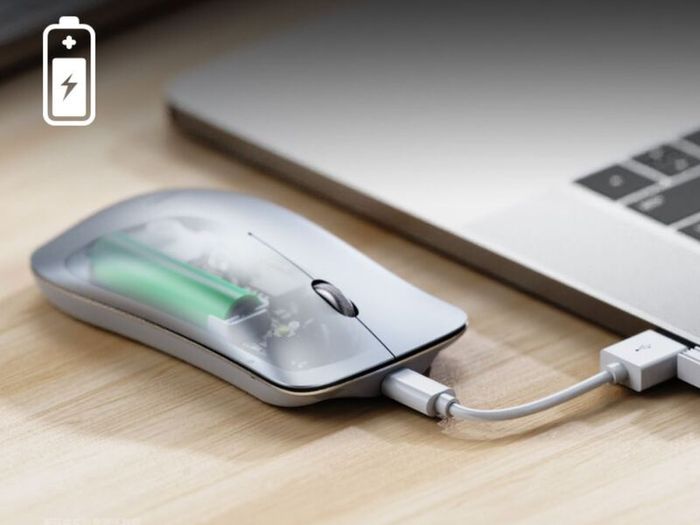 New Gysfone bluetooth Dual-mode Gray mouse