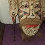 Large carved African Mask wall hanging Image 5