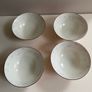RABBIT WARE Japanese  Four vintage  tea bowls Image 2