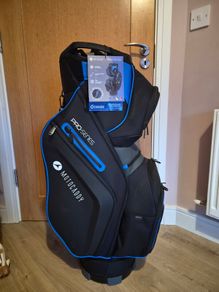 Motocaddy Pro Series Cart Bag Black - Blue