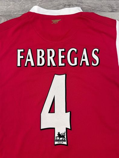 Genuine Vintage 2006 Nike Arsenal London Cesc Fabregas Hone Jersey Shirt Mens Small