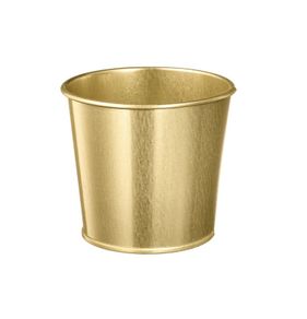 Gold Plant pot