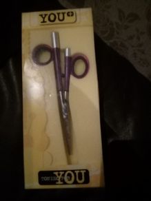 Hairdressing scissors by Tondeo for YOU + VIOLET model no 9904