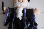 Fiesta Crafts  Tellatale Merlin Hand Puppet