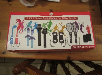 12 in 1 game accessories for NSW sports
