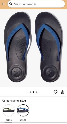 2 pairs men's fitflops