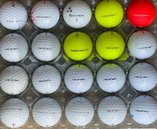 20 used mixed Taylor Made golf balls