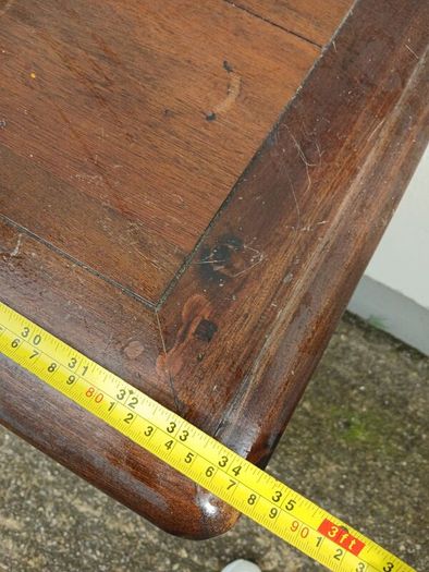 Console table solid wood