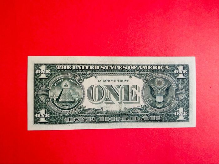 Usa  1 Dollar  1977  Letter  ( B2 ) NEW YORK  ( Uncirculated )