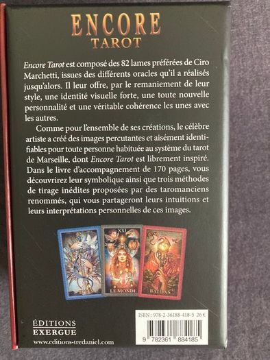 Encore Tarot Deck Card