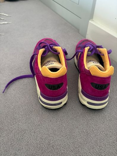 Rare Genuine New Balance 'Lakers' M990PY2 Mens Shoes EU 45