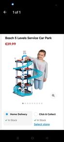 Bosch toy garage