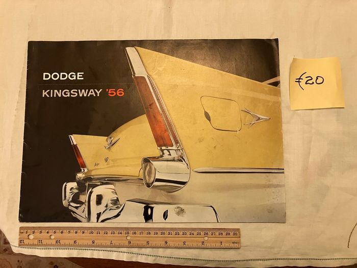 American car brochures. 1950s, 1960s and 1980s