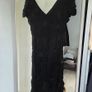 knitted black dress & wrap Claire Kennedy Image 8