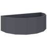 Planter Anthracite 120 x 60 x 35 cm Steel Image 3