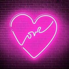 NEW SALE | LED Wall Decor - Light up Sign for Bedroom - Lovers Gift - Perfect Party Supplies - Table/Wall Decorative Light for Room - Dorm - Wedding Anniversary