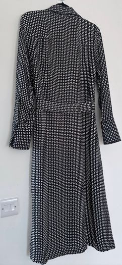 COS  Printed Belted Midi Shirt Dress