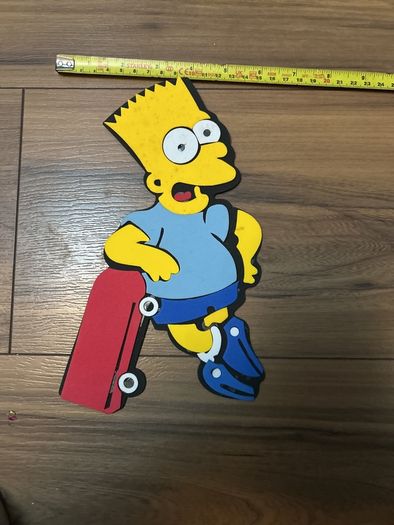 Simpsons door sign