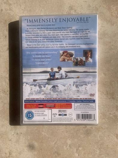 The Notebook dvd