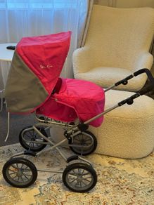 Doll Pram Silver Cross