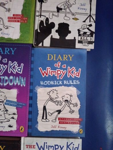 diary of a wimpy kid books