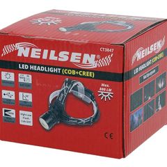 3W Cob Led Headlamp Headlight Torch Flashlight Work Light Bar Head Band Lamp