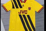 Arsenal 1993-1994 retro jersey