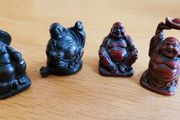 Miniature buddhas, angels, Zen ornaments